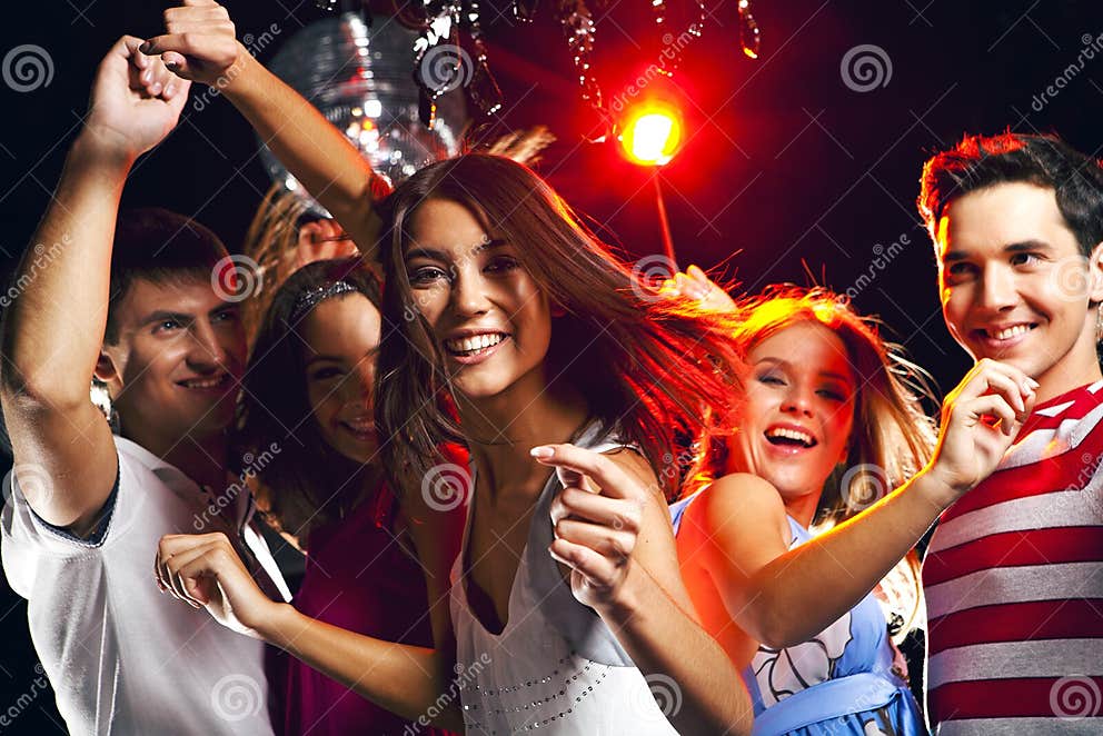 Attractive dancer stock image. Image of cheerful, dancing - 17371627