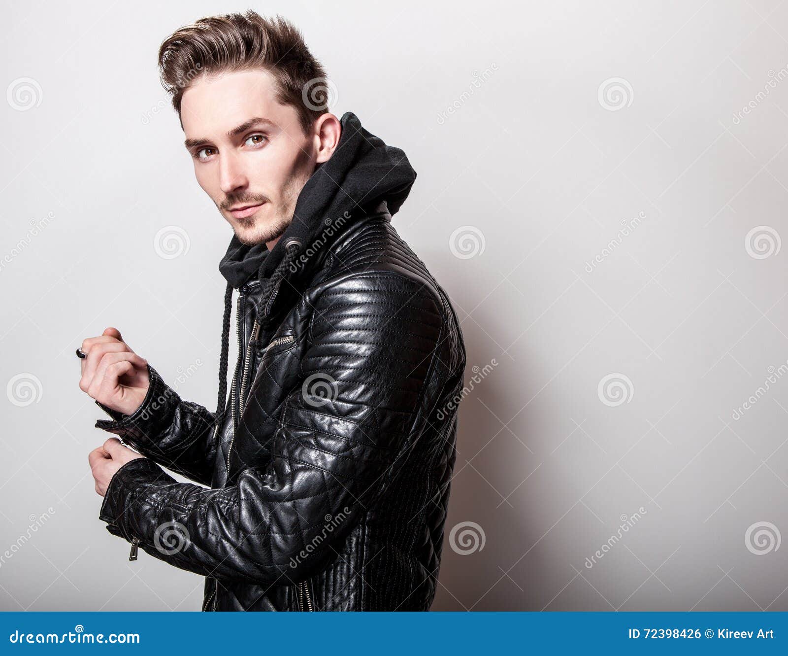 leather jacket stylish