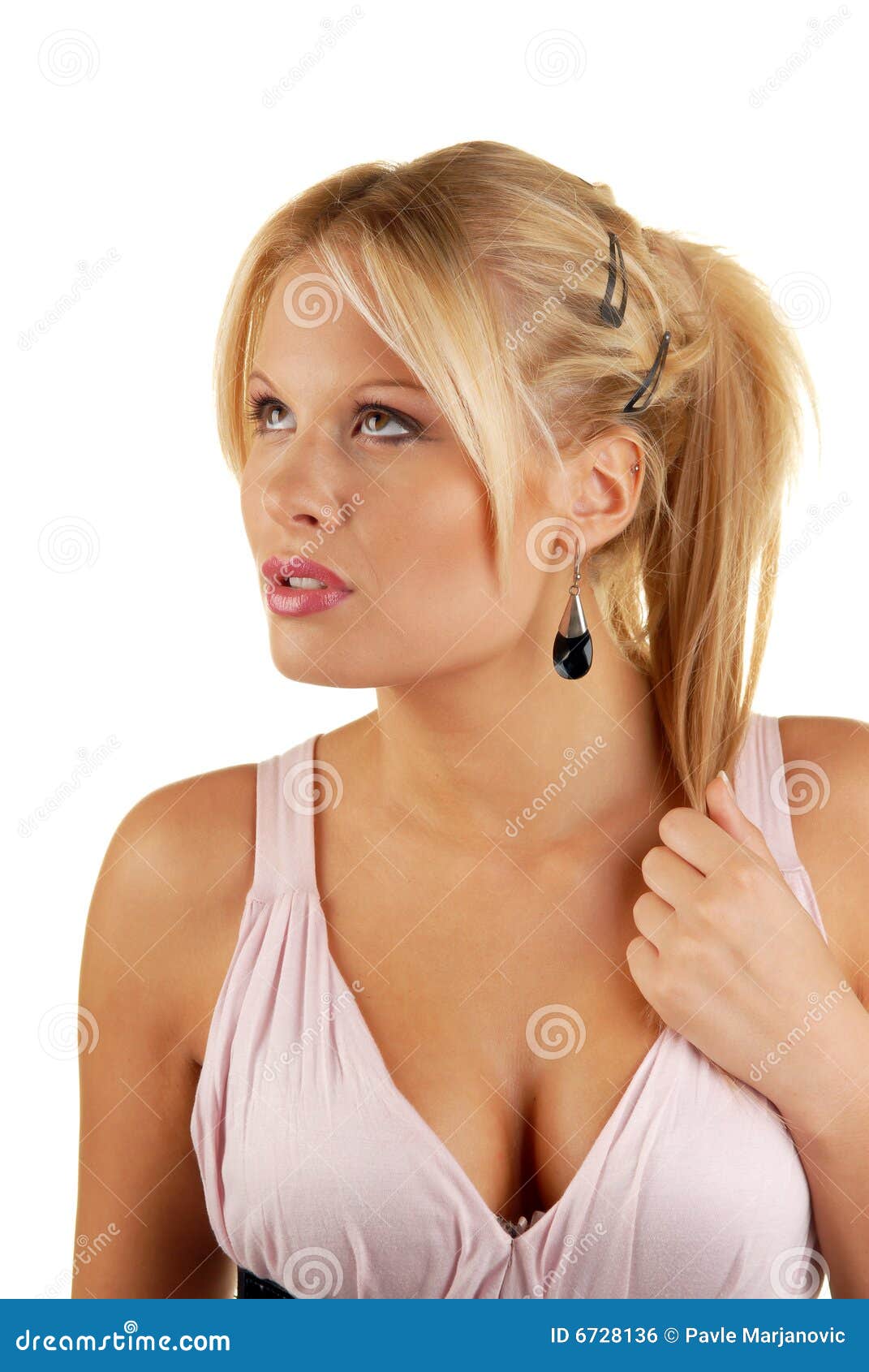 Attractive female model stock photo. Image of mysterious - 6728136