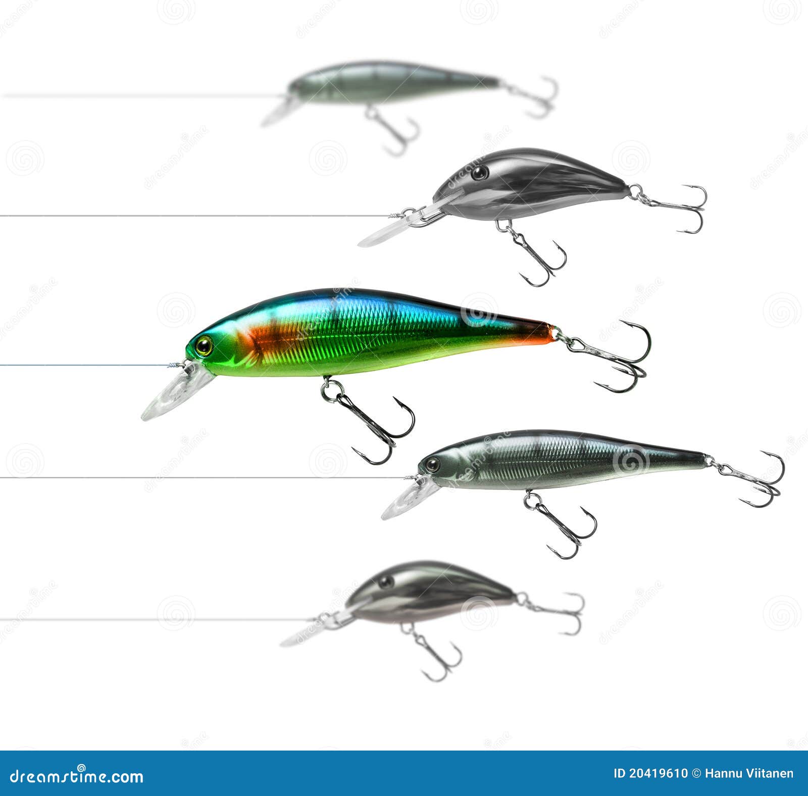 Attractive fishing lure stock photo. Image of seductive 20419610