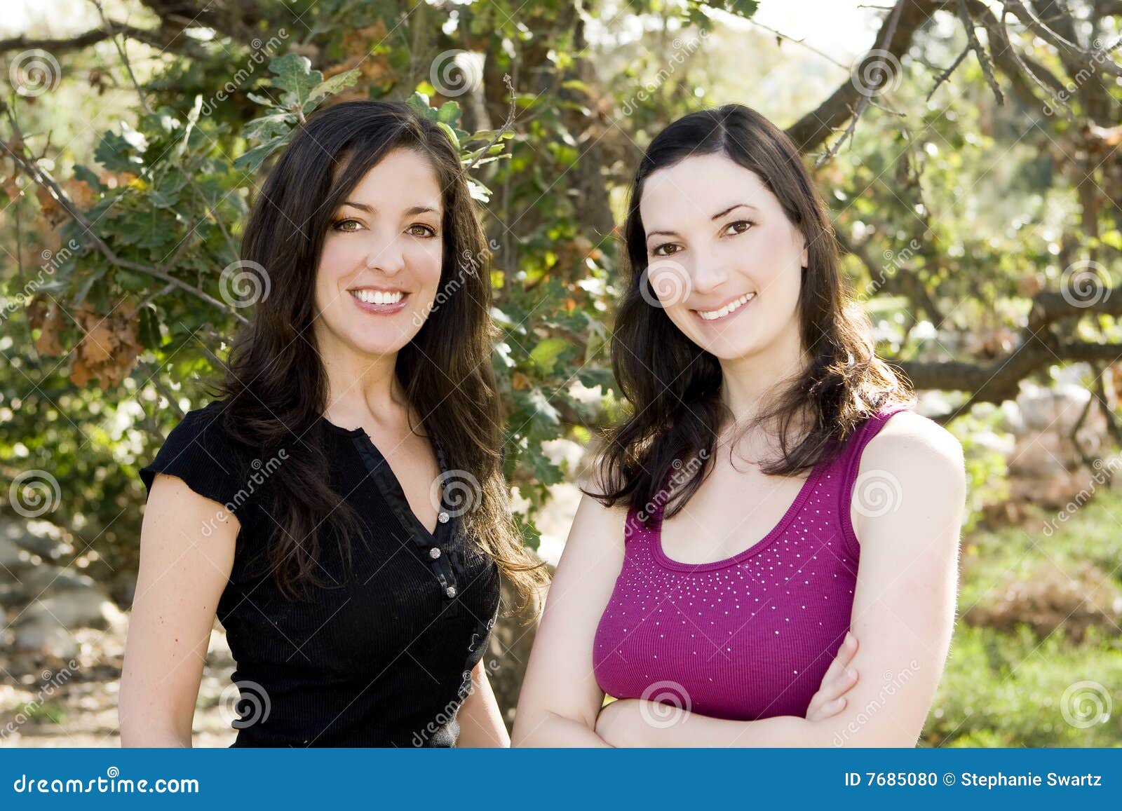 Attractive friends stock photo. Image of grinning, cute - 7685080