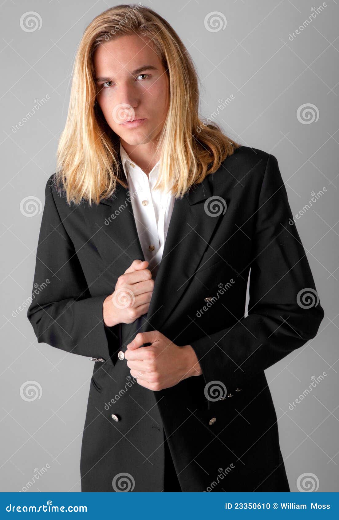 attractive guy in blazer
