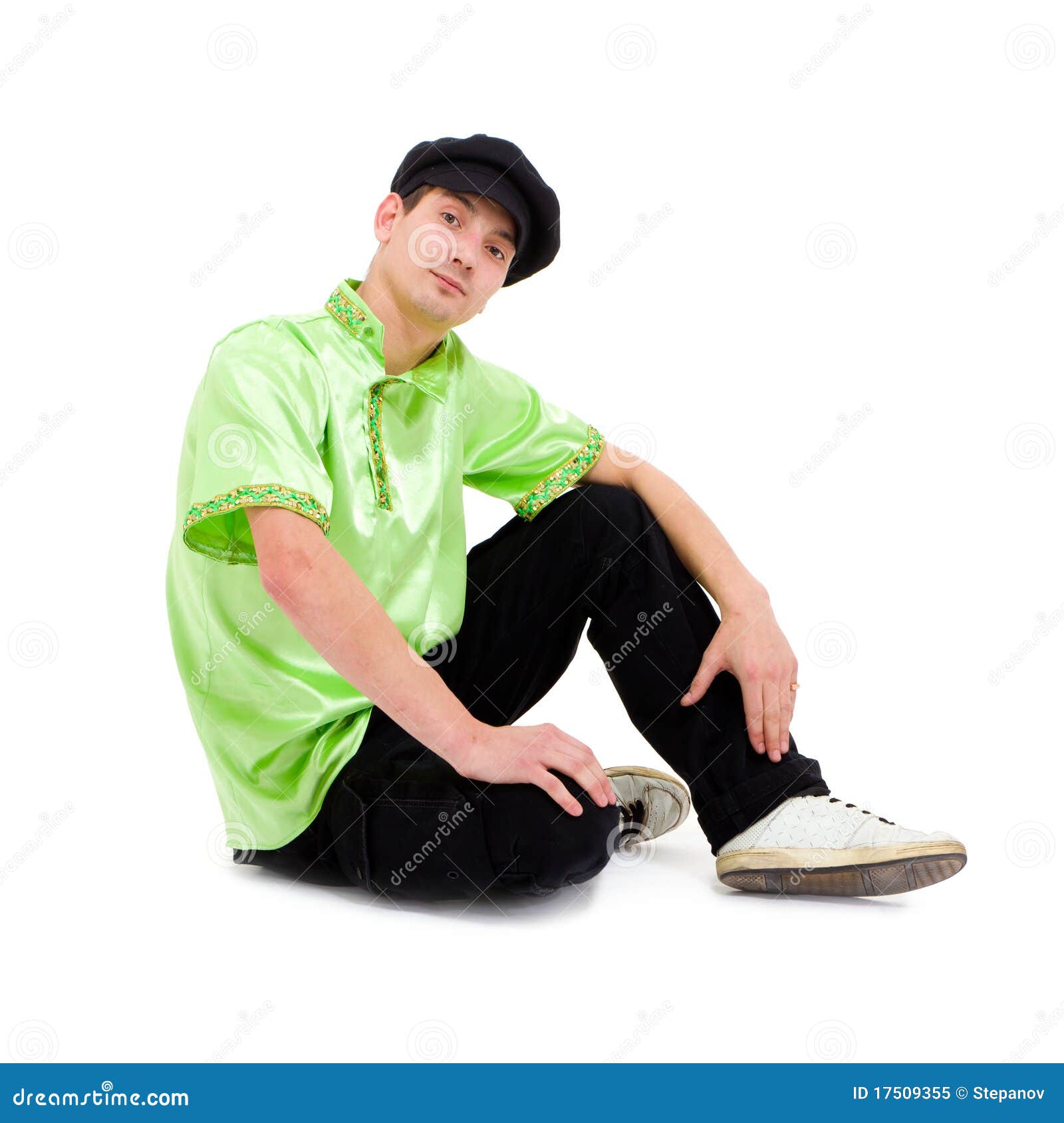 Attractive Man with Peaked Cap Stock Image Image of lifestyle