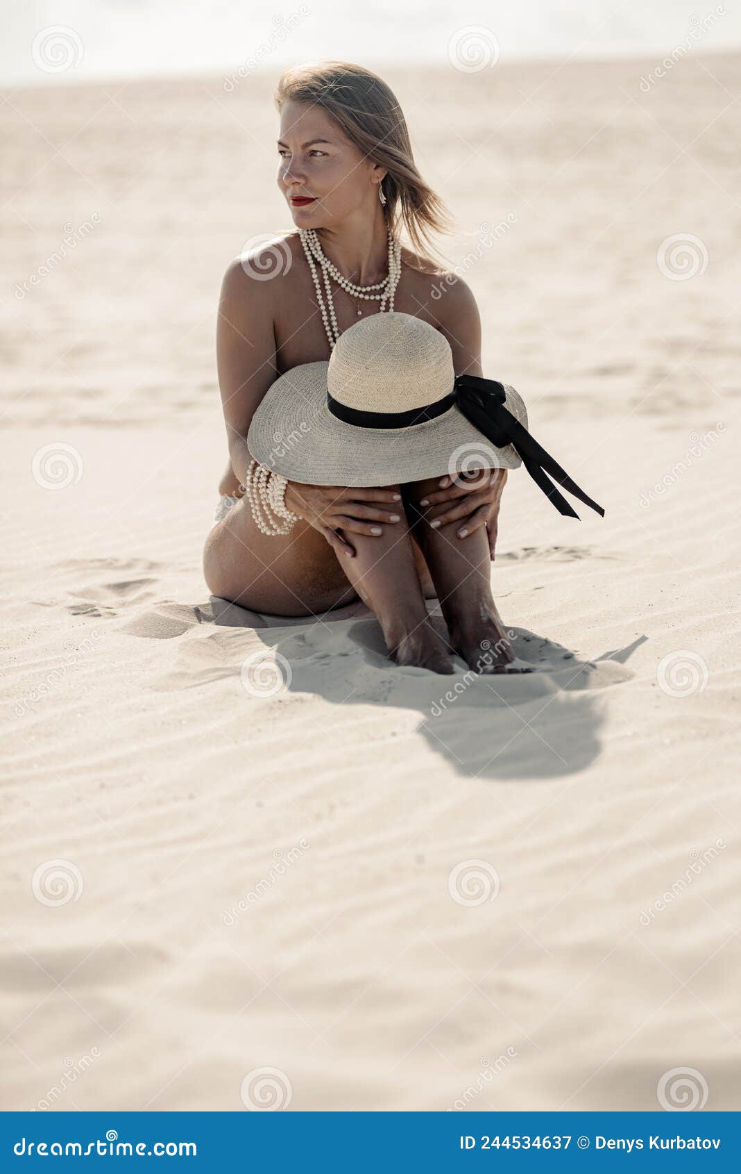 Topless Middle Age Woman Stock Photos - Free & Royalty-Free Stock