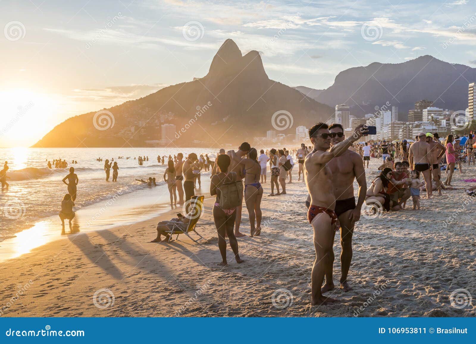 Attractive Men Take A Selfie In Ipanema Beach Rio De Janeiro At Editorial Photo Image Of Colors Sign Attractive Men Take A Selfie In Ipanema Beach Rio De Janeiro At Editorial Photo Image Of Colors Sign