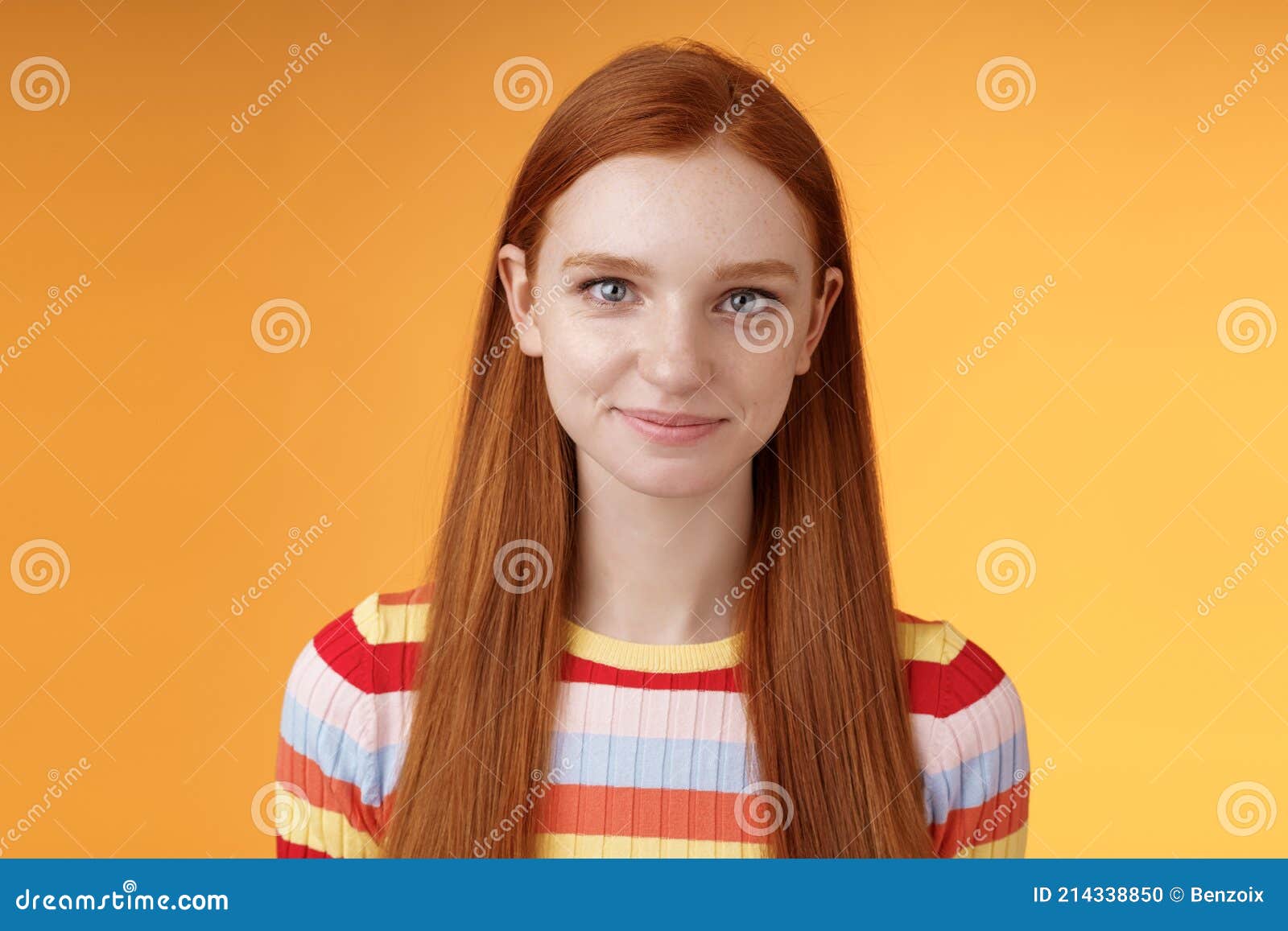 redhead teen girl self