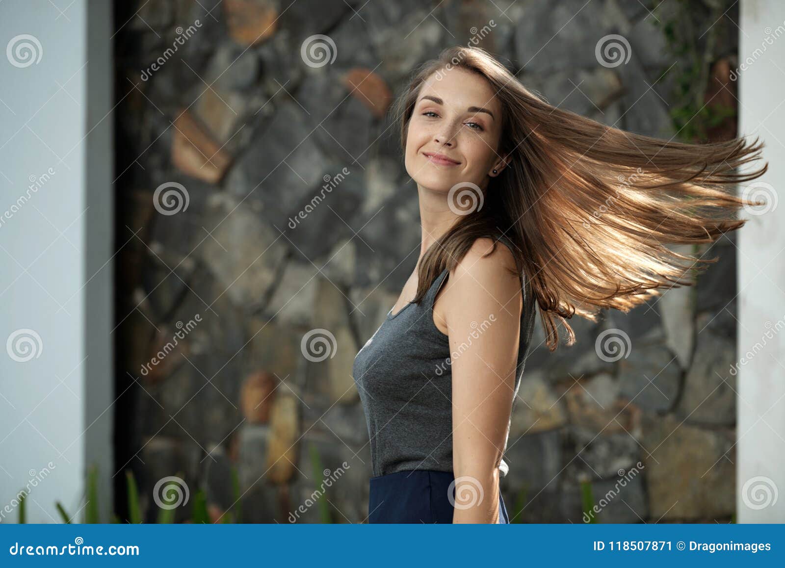 Hair flip stock image. Image of beautiful, glamour, flipping - 118507871