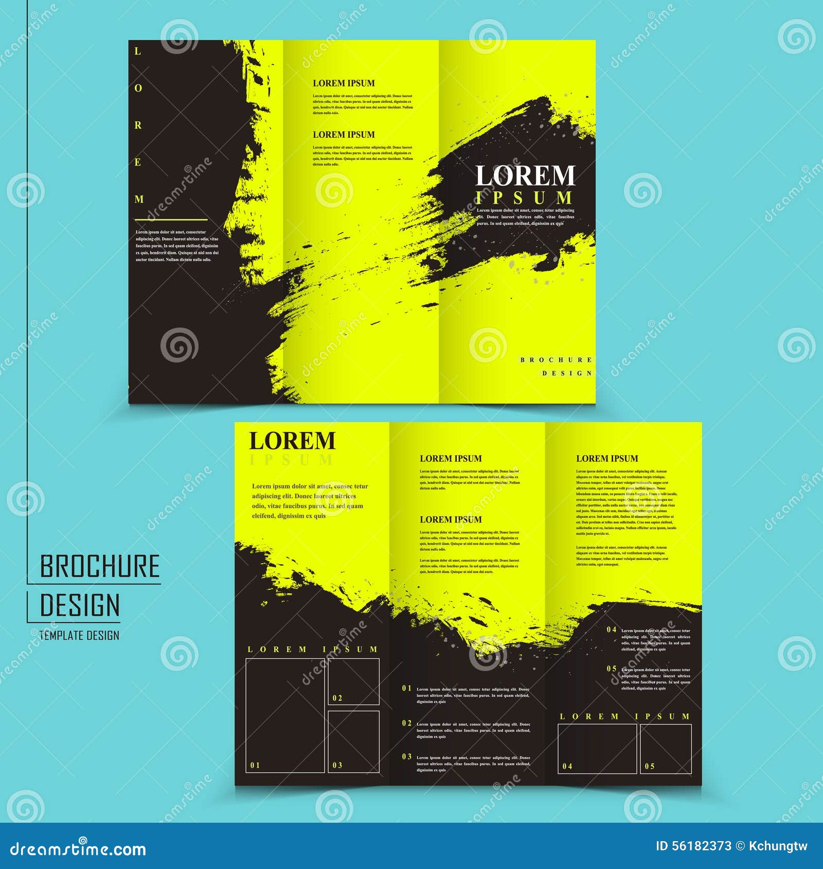 attractive tri-fold template 