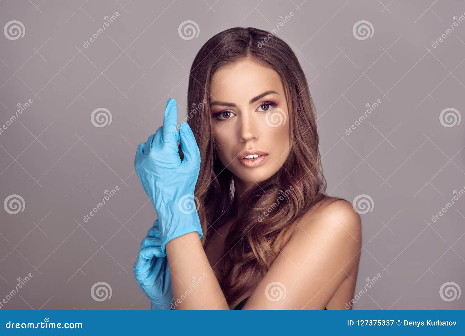 Latex Gloves Girls