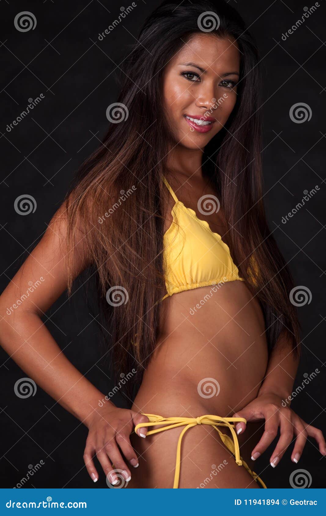 attractive young asian pacific islander woman