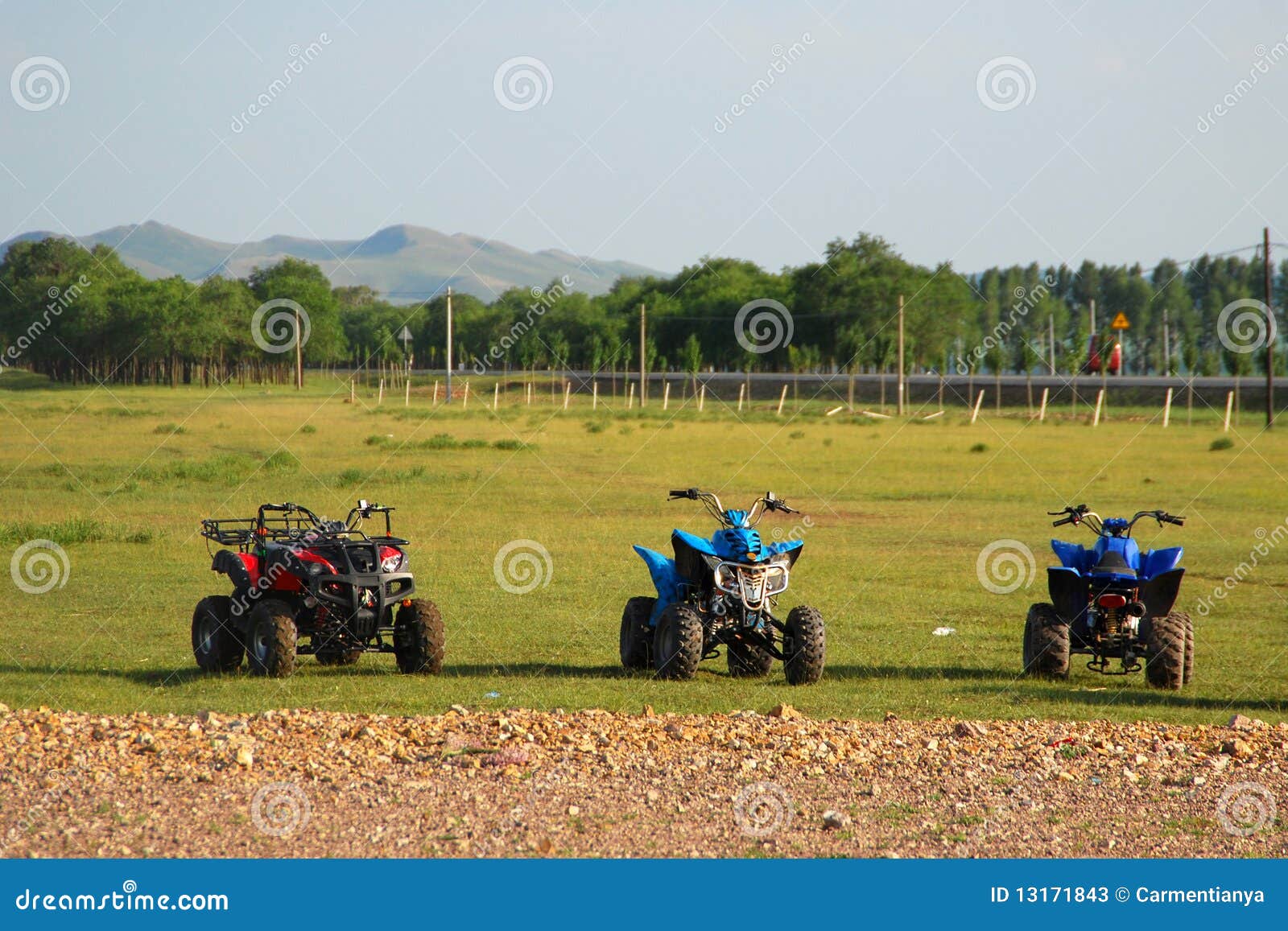 Atvs for rent stock image. Image of adventure, four, engine 13171843