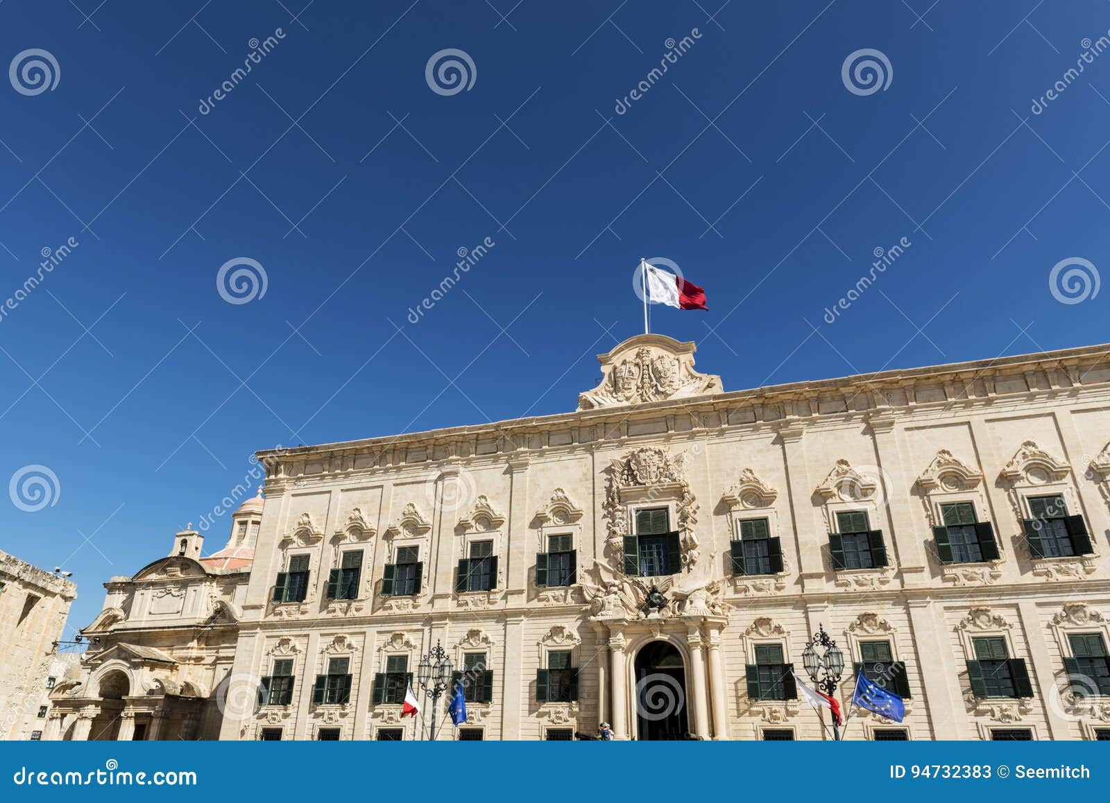 auberge de castille in valletta, malta