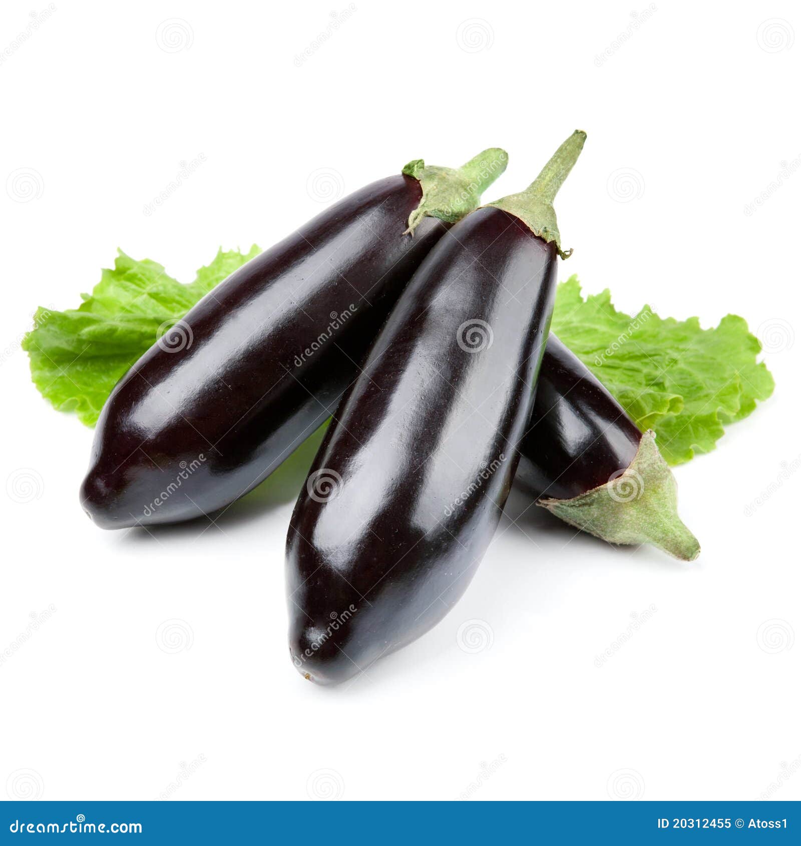 Aubergine Vegetable Isolated Stock Image Image of fresh, violaceous