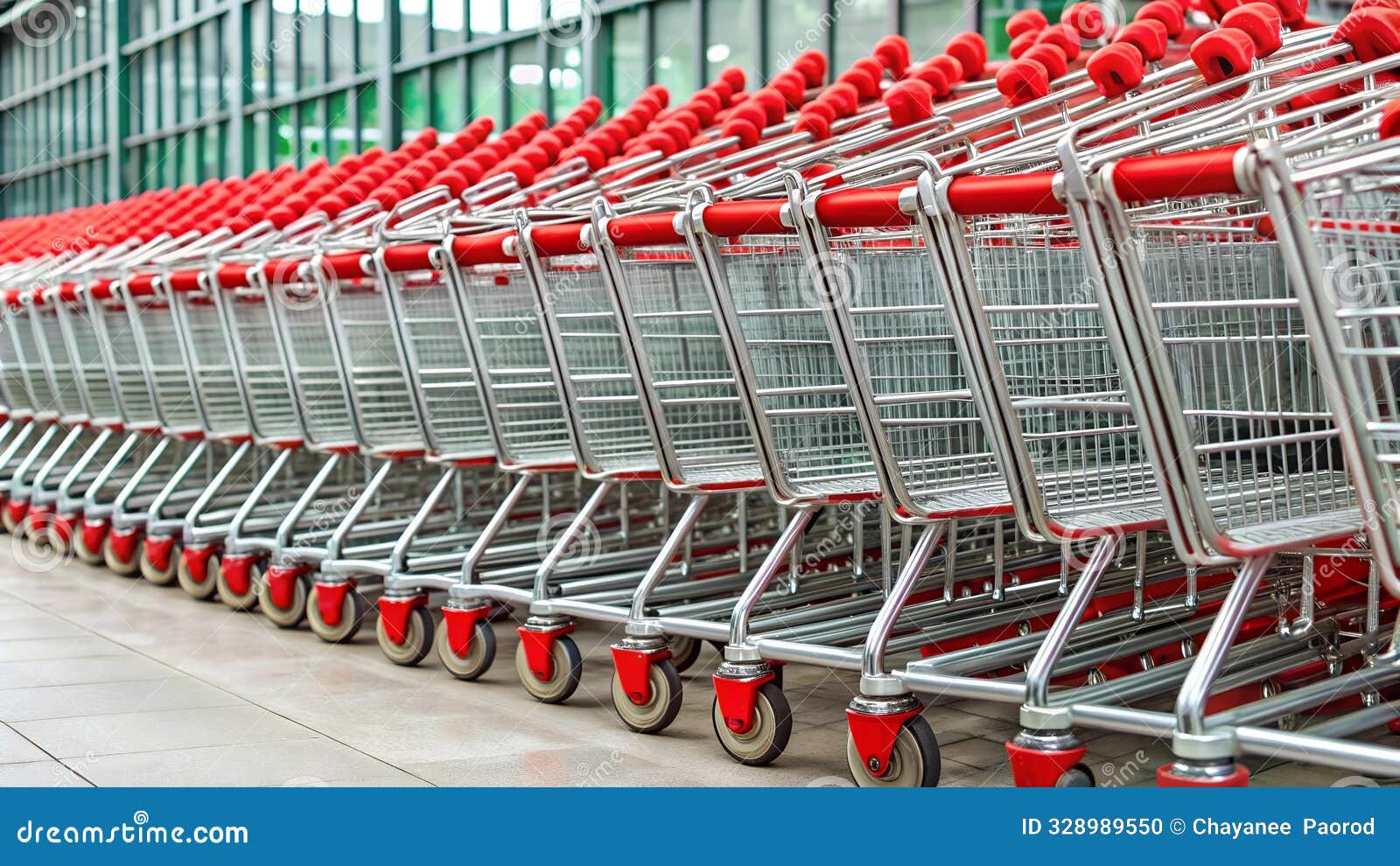auchan shopping carts: a  of consumption and choice  generative ai