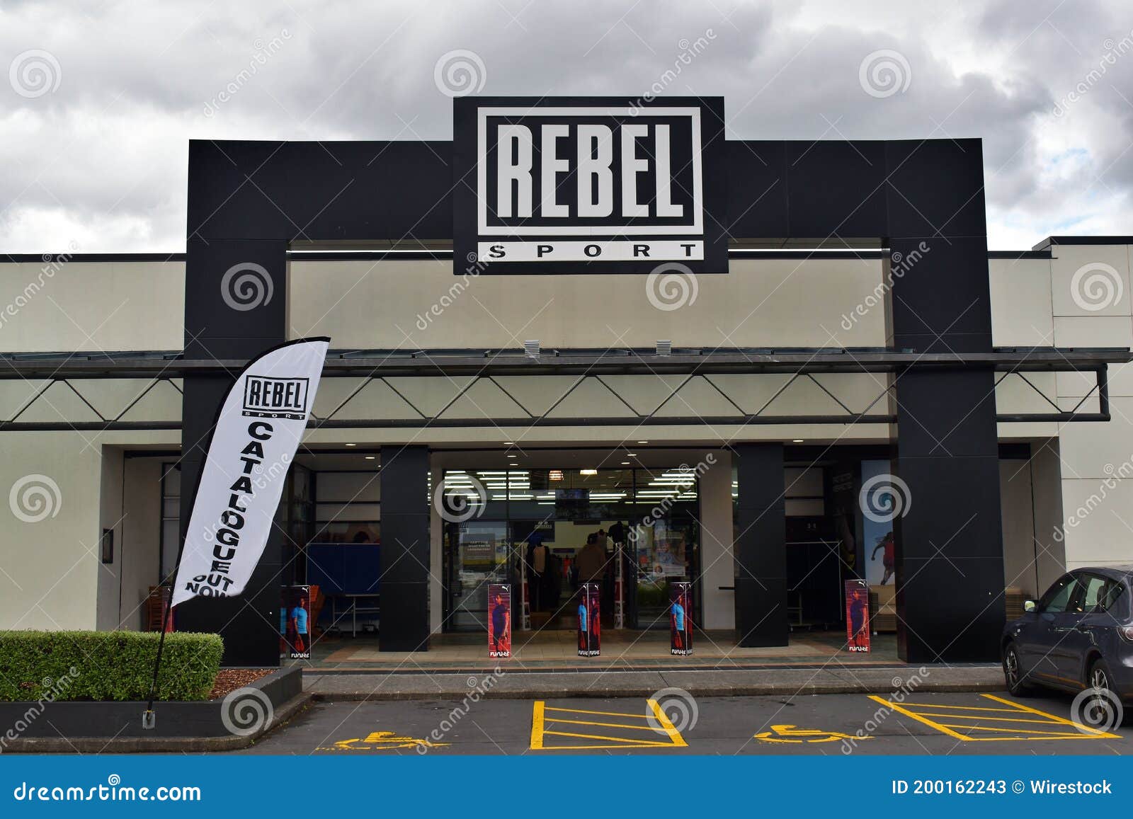 Rebel Sport Super Store in Manukau Editorial Stock Photo - Image of chain,  facade: 200162243