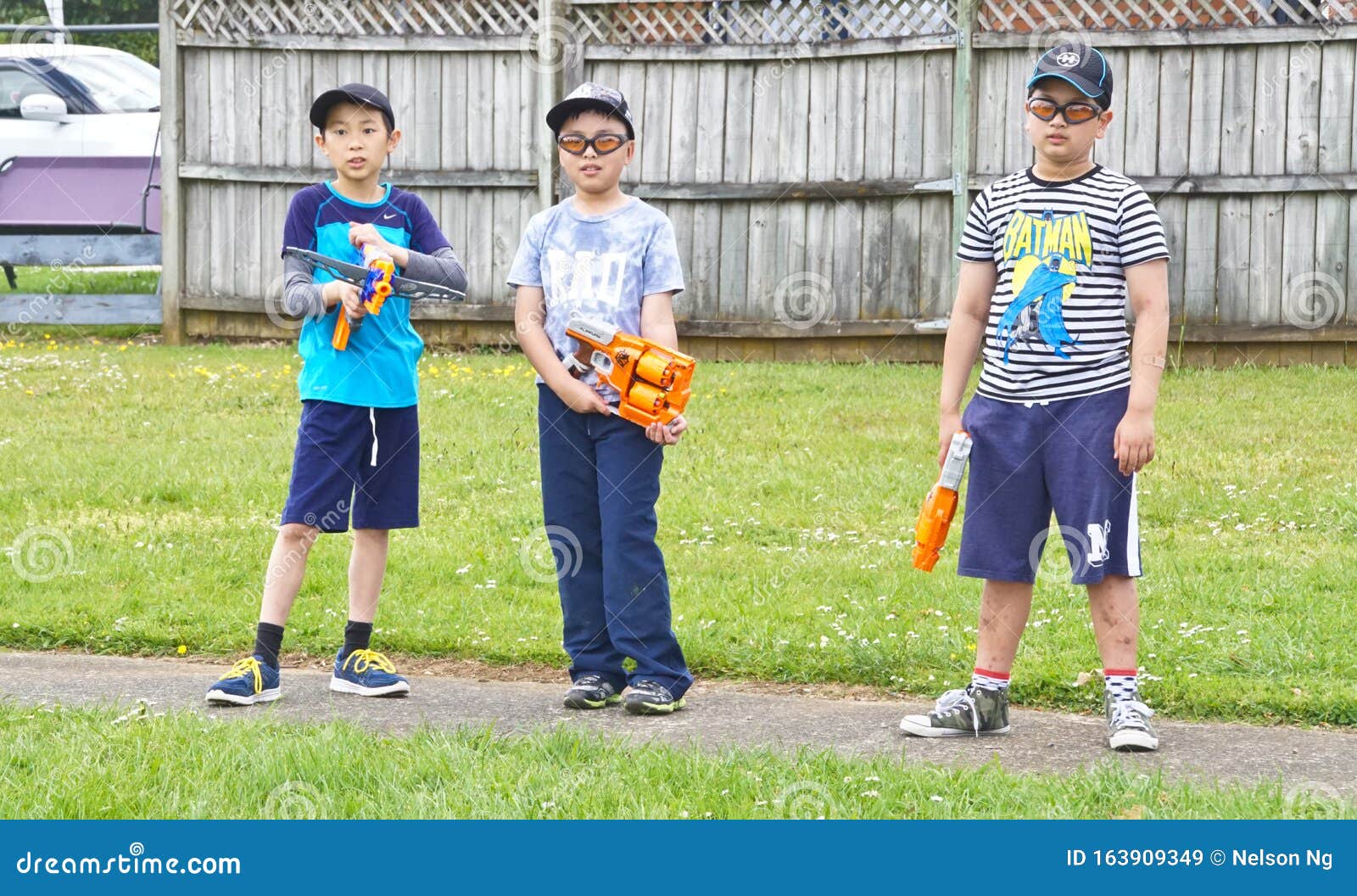 Auckland, New Zealand, 10th of Nov 2019, Adults and Kids Playing Nerf Gun  Together at an Outdoor Children Playground Editorial Stock Image - Image of  battle, guns: 163909349