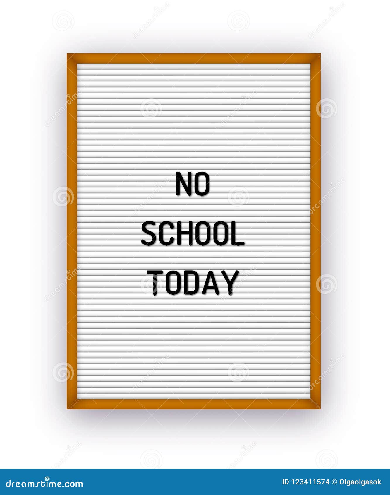 Aucune D Ecole Citation De Letterboard Aujourd Hui Illustration De Vecteur Illustration Du Letterboard Ecole 123411574