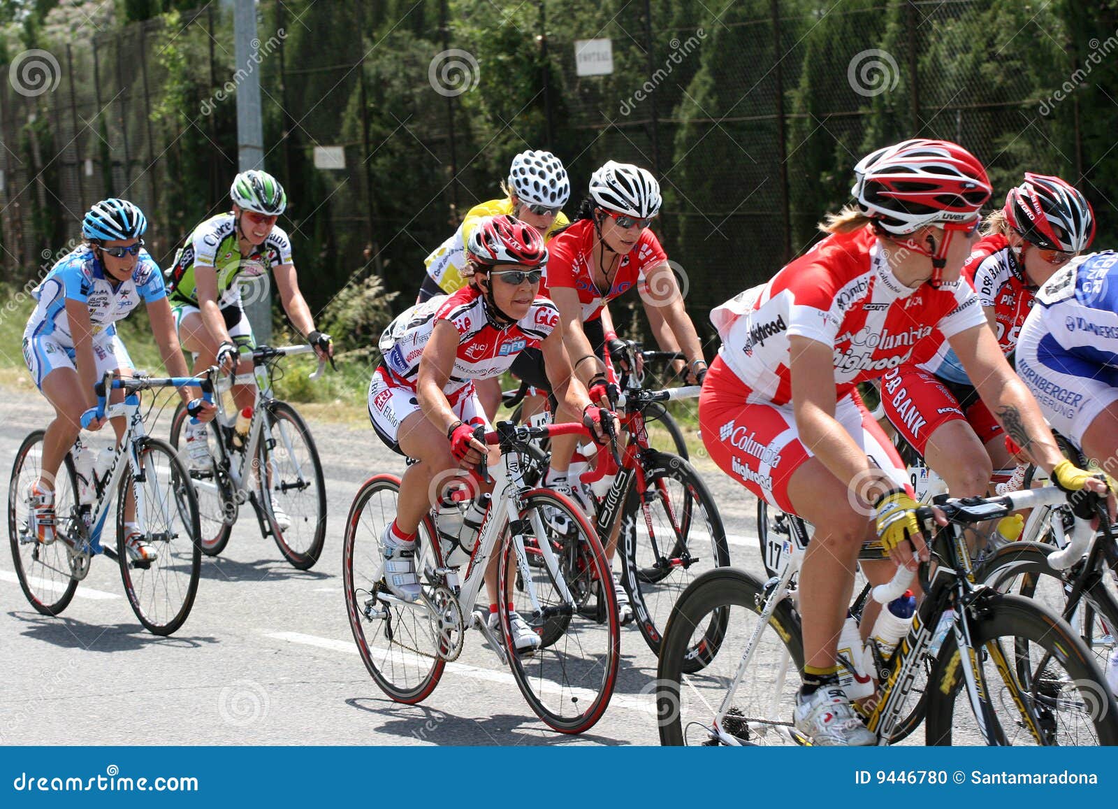 Aude Women Cycling Race 2009 Editorial Image Image of portrait