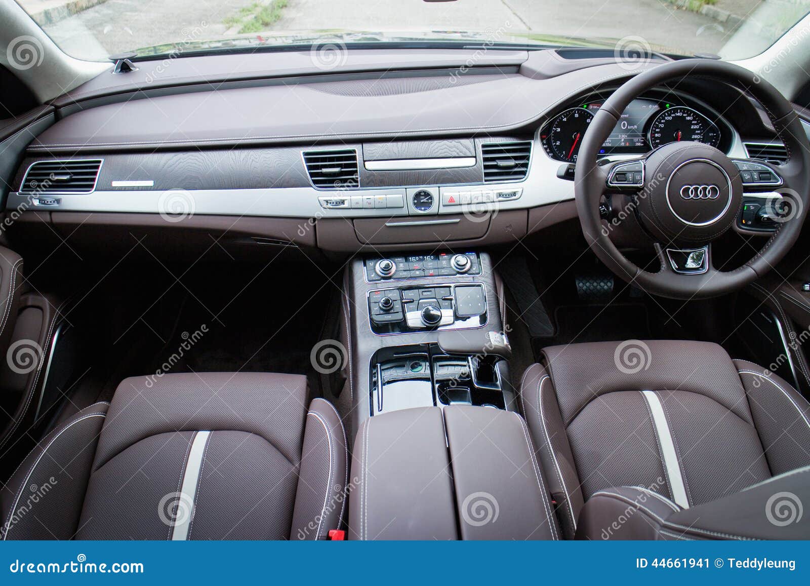 Audi A8l W12 2014 Interior Editorial Photo Image Of Motor