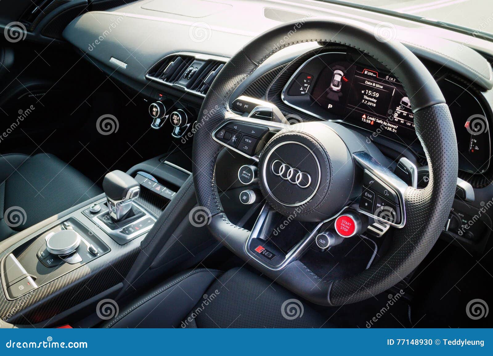 Audi R8 2016 Interior Editorial Image Image Of Roaster