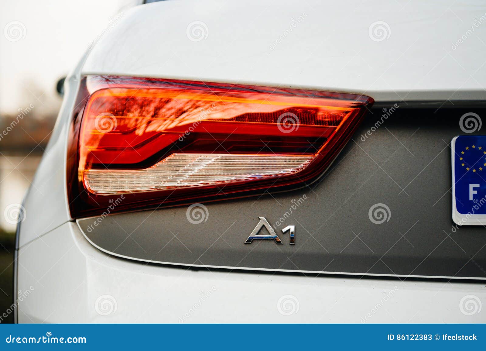 program surround roof Audi A1 Rear Light Led Detail Editorial Stock Photo - Image of cars,  design: 86122383