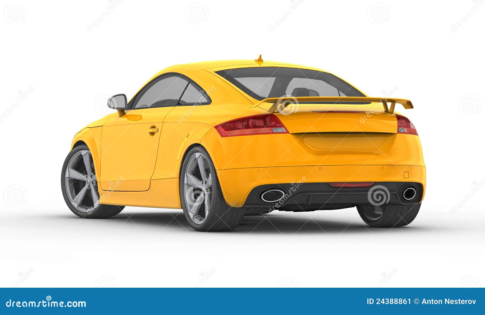 Audi TT RS (2010) stock illustration. Illustration of german - 24388861