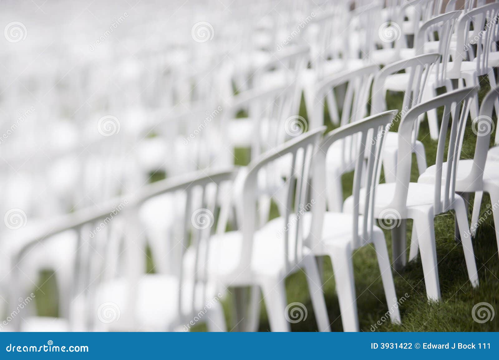 Audience chairs stock photo. Image of ordered, entertainment 3931422
