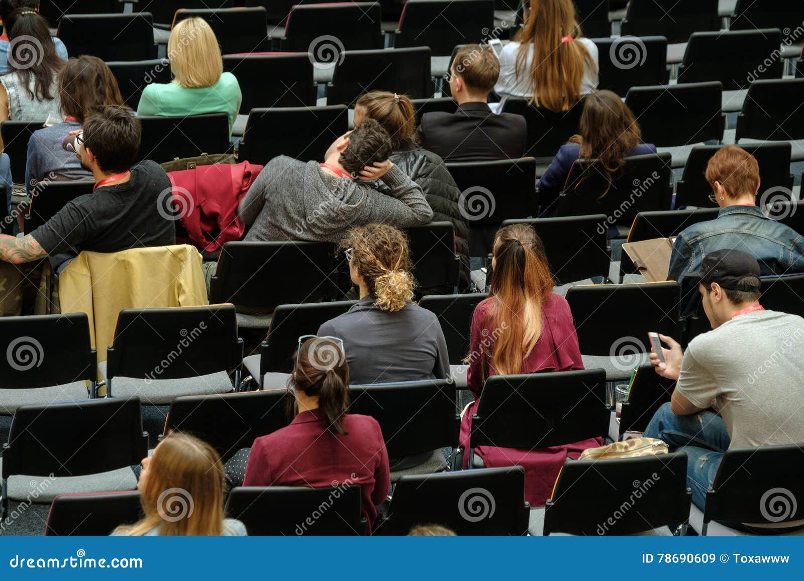 Audience at a conference editorial stock image. Image of workshop