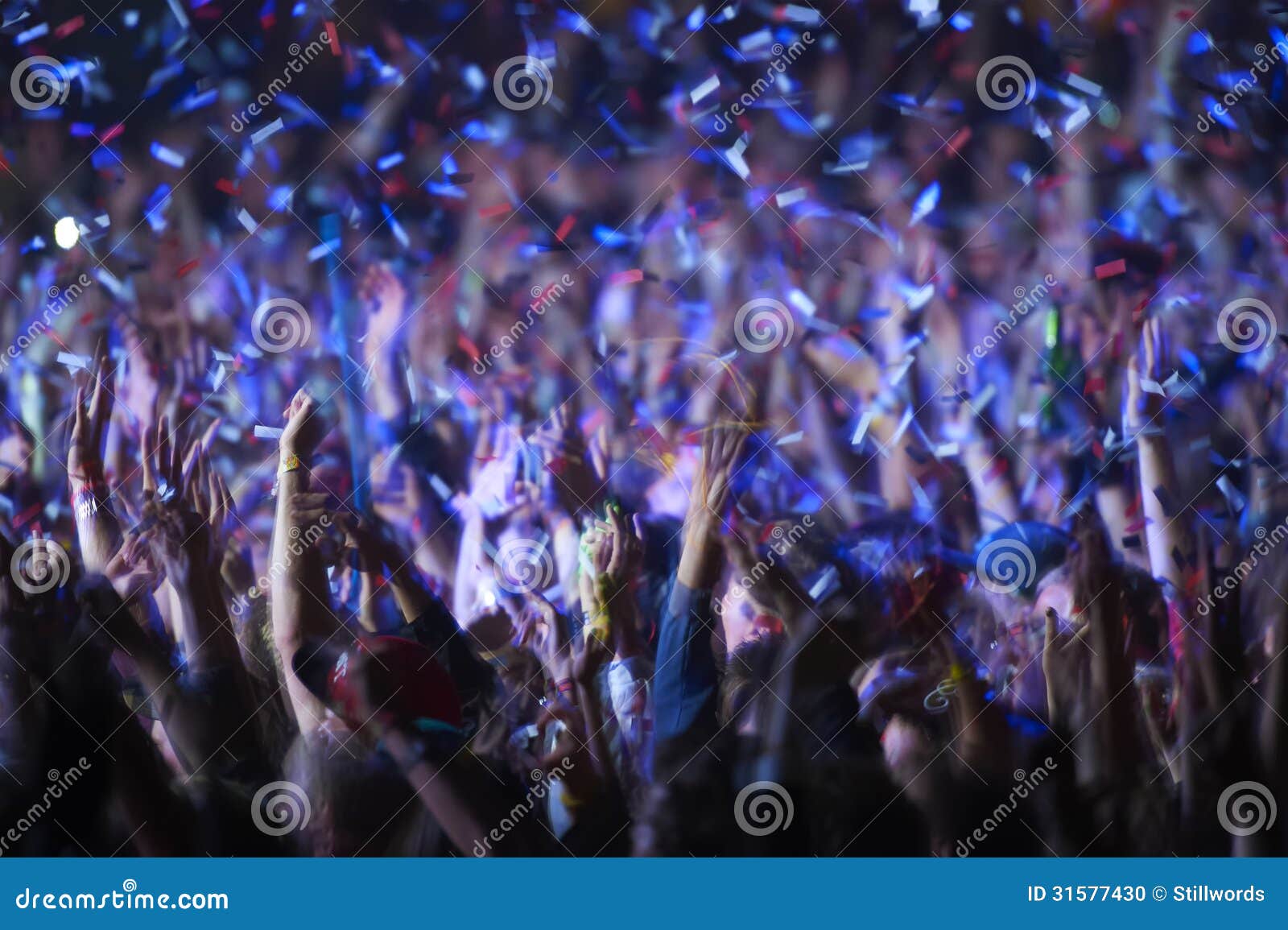 audience at a music festival
