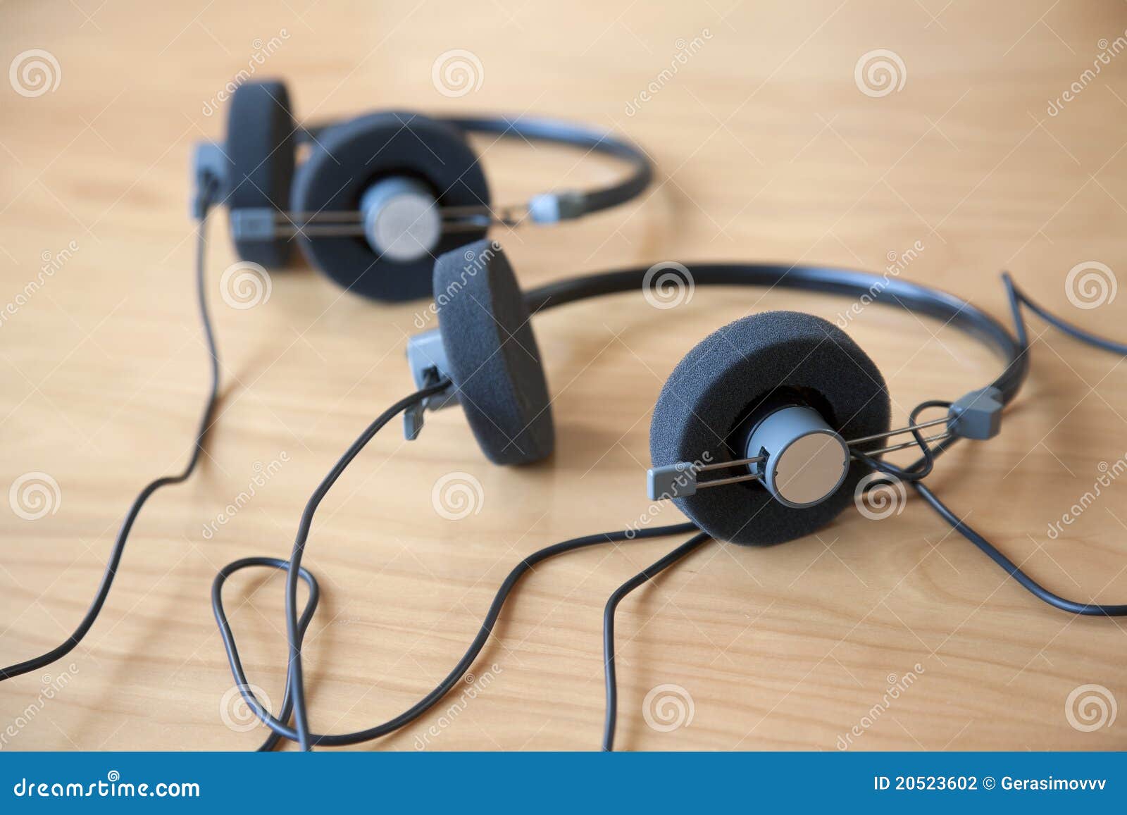 Audio Conference Headphones Stock Photo Image of professional