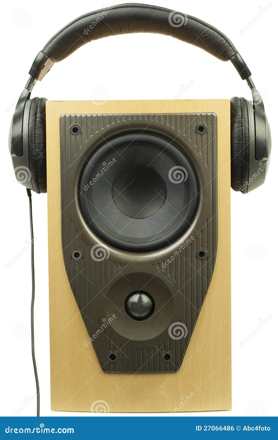 Audio Headphones And Speaker Stock Photo Image of call, digital 27066486
