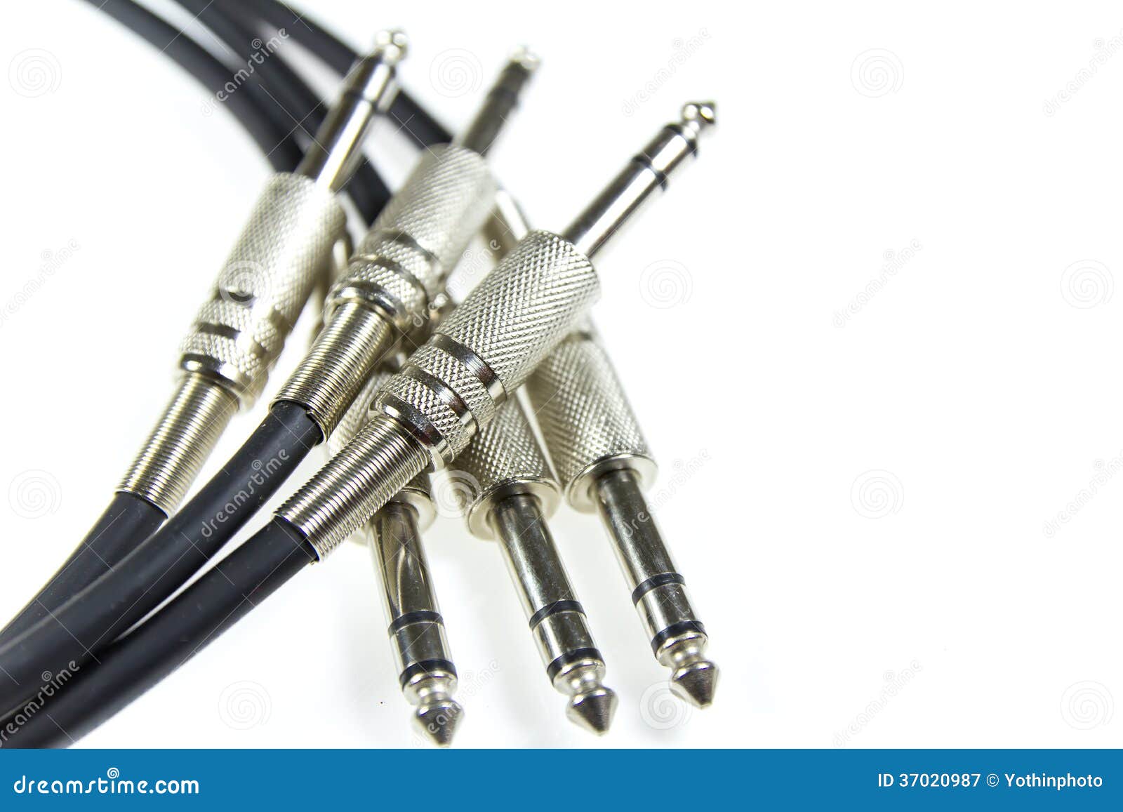 Audio jack stock image. Image of sound, cable, headphones 37020987