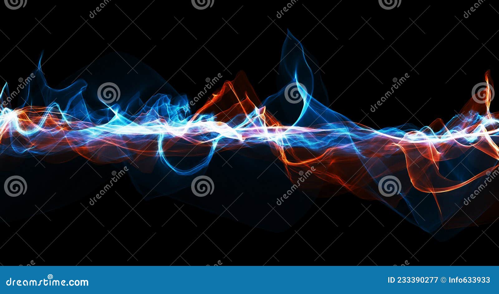 Audio Soundwave. Colorful Music Pulse Oscillation. Glowing Impulse