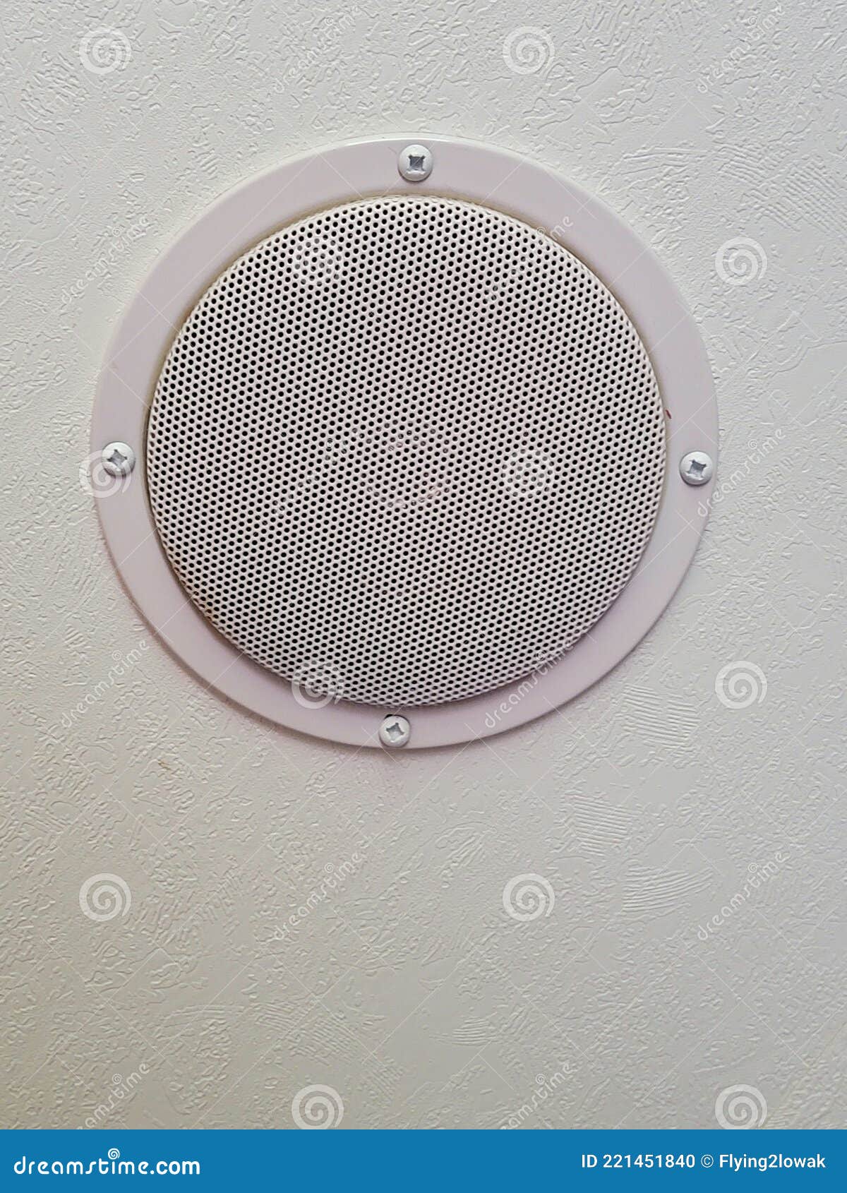Audio Speaker Installed in Ceiling Stock Photo Image of lighting