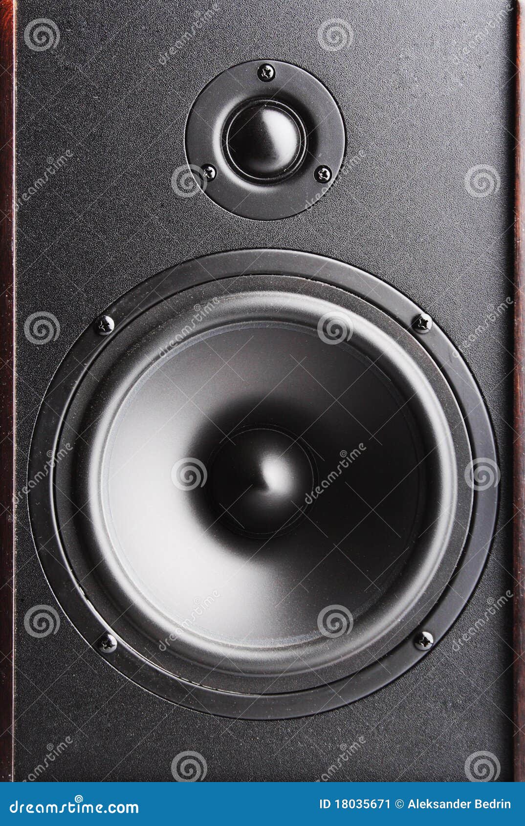 Audio Speaker. the Musical Equipment Stock Image - Image of club