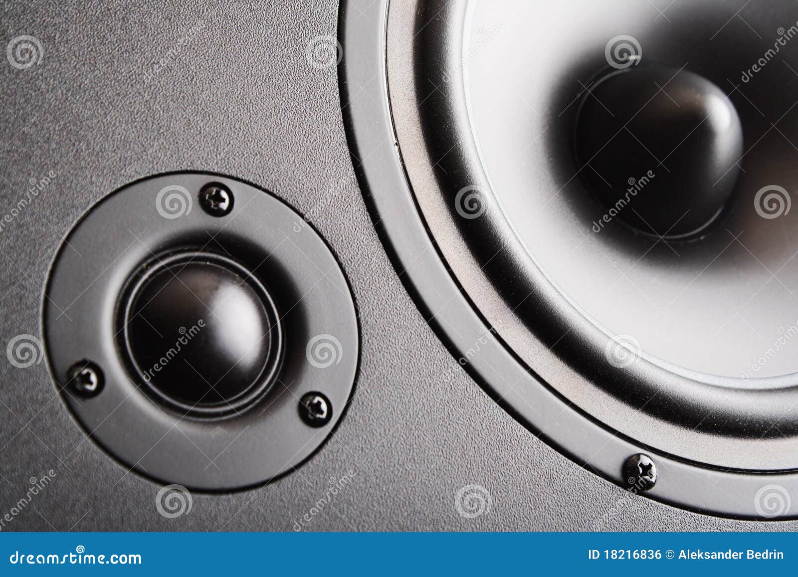 Audio Speaker. the Musical Equipment Stock Photo Image of acoustic