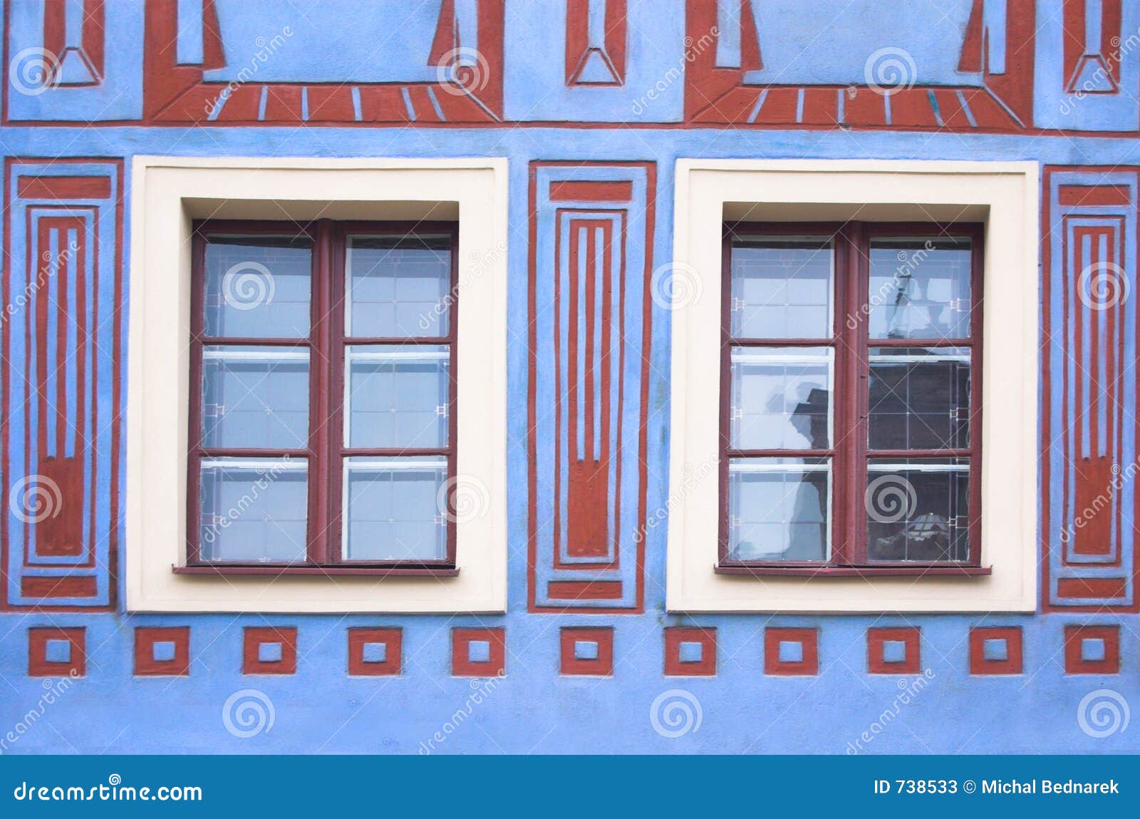 Aufbau der Fenster stockbild. Bild von nett