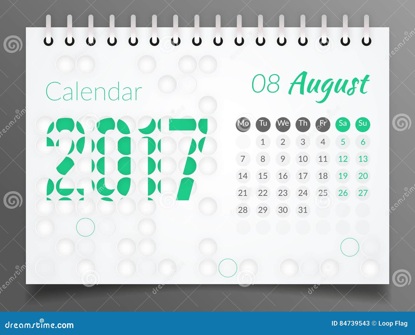 august-2017-calendar-2017-stock-illustration-illustration-of-logo