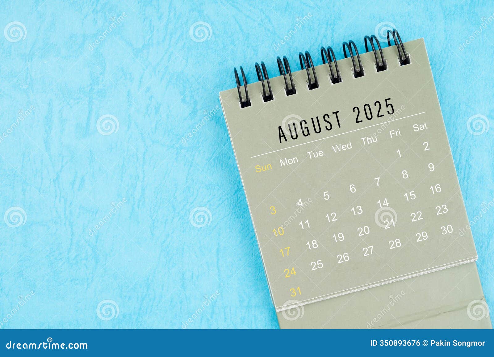 a-august-2025-calendar-template-on-white-paper-background-royalty-free
