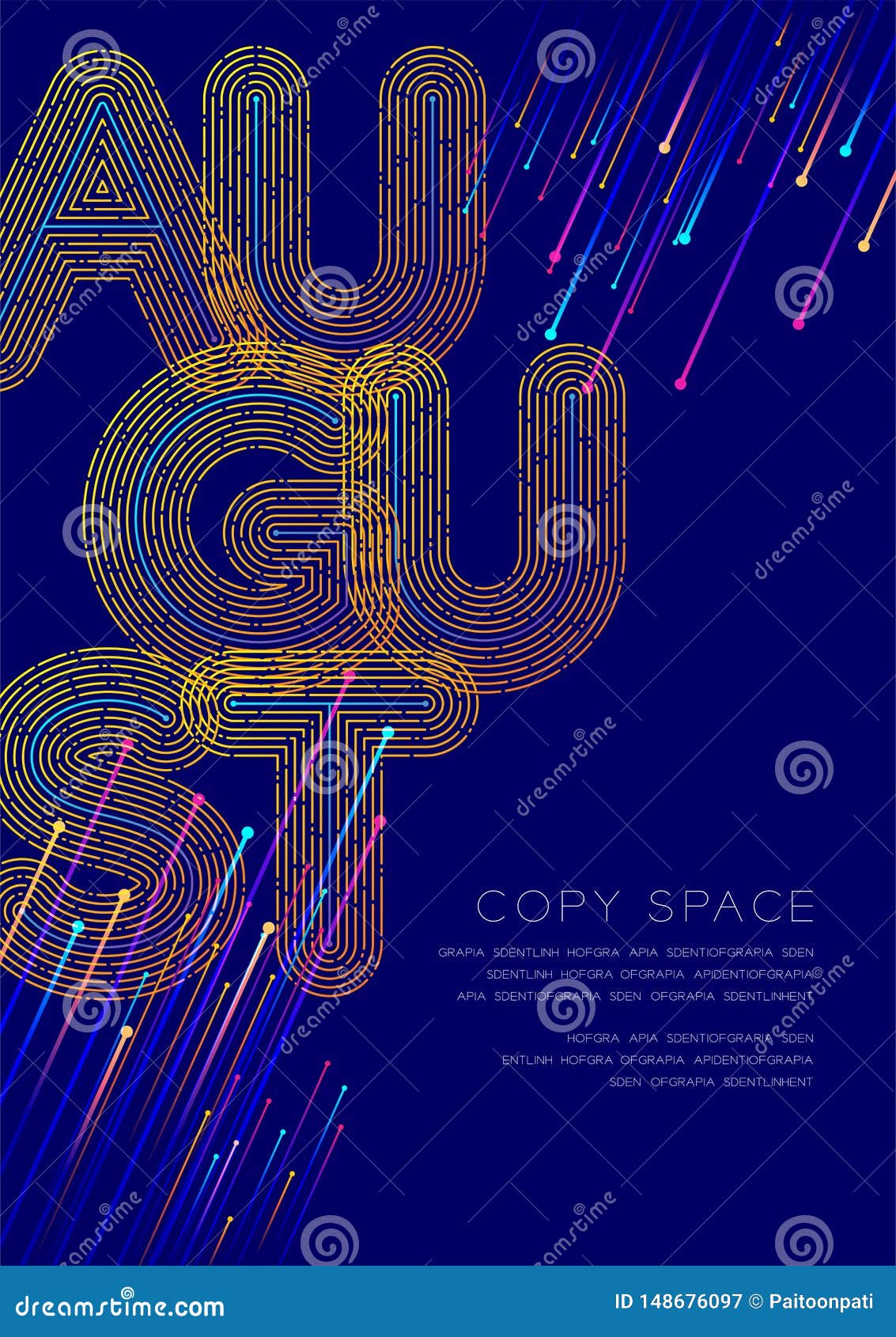 August Layout Design, Calendar 2022 Year Template, Planner Simple, Desk