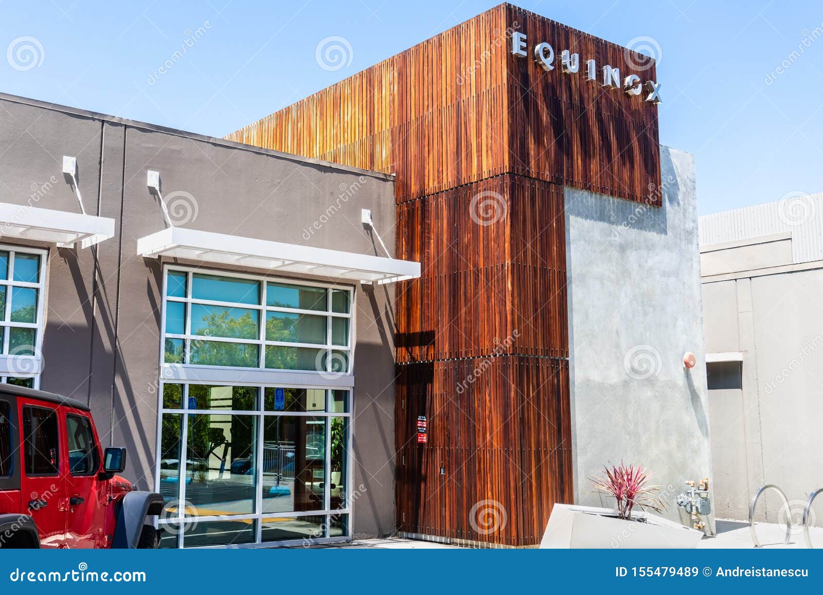 August 8, 2019 Palo Alto / CA / USA - Exterior View Of The Upscale ...