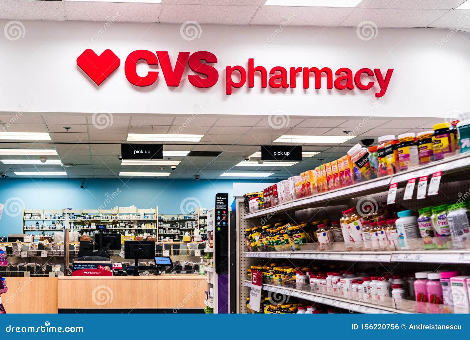 August 16 2019 Sunnyvale Ca Usa Cvs Pharmacy Located Inside