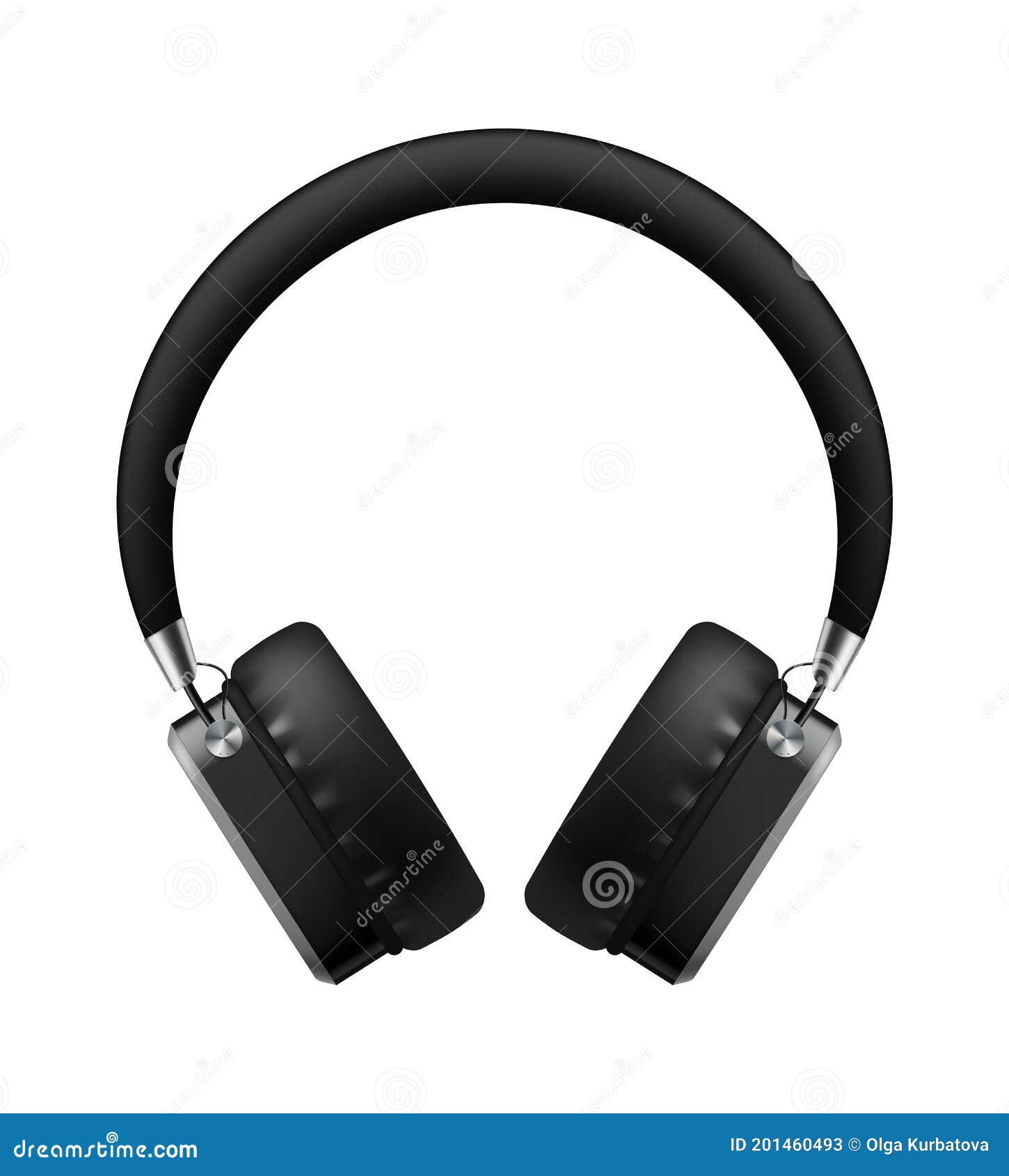 Auriculares De Música. Los Auriculares De Botón Sound Portátil Grande  Personal Electrónico Para Auriculares De Audio Estéreo Negro Ilustración  del Vector - Ilustración de muestra, icono: 201460493