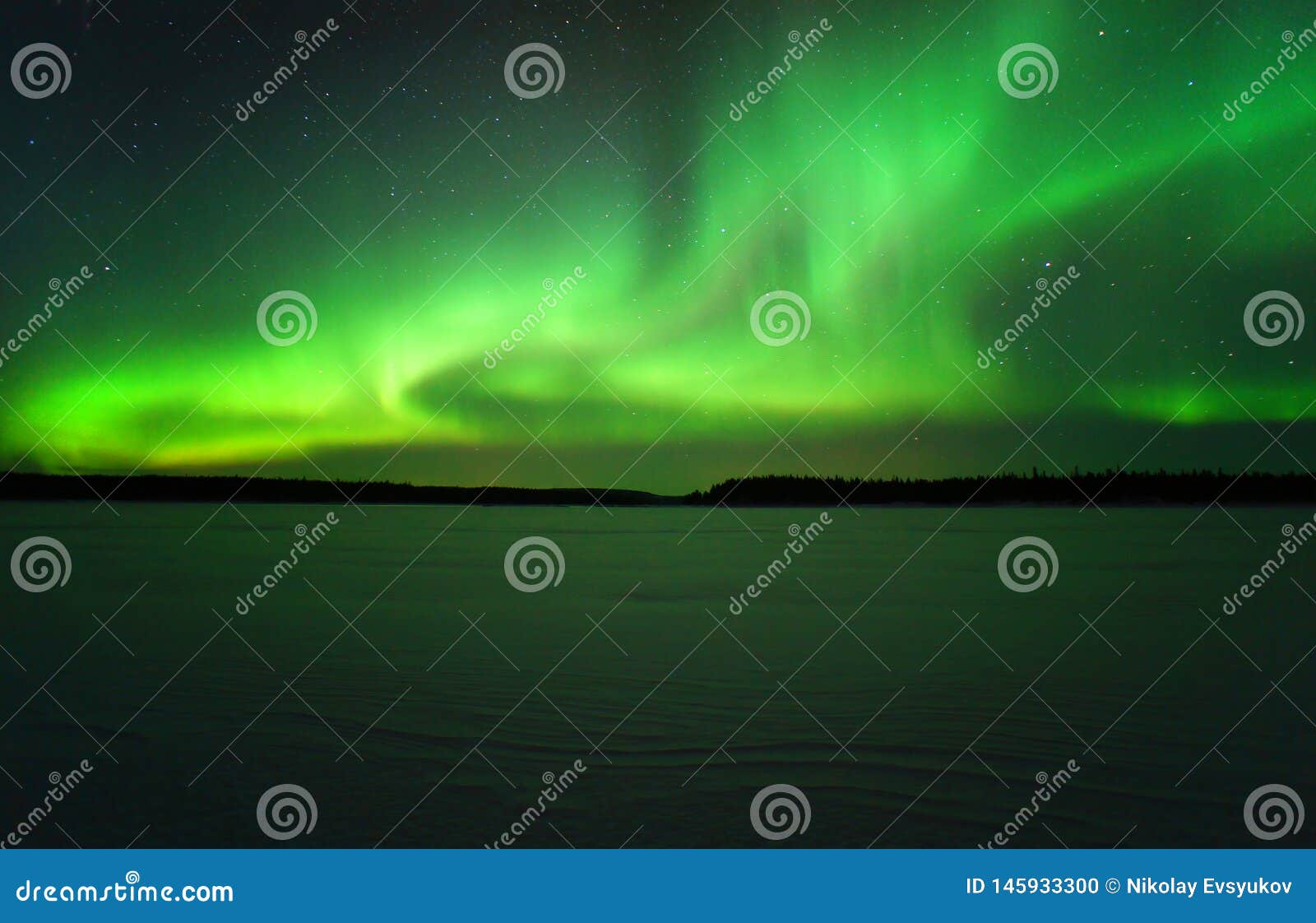 Aurora Borealis Northern Lights At Arctic Circle Stock Photo Image Of Solar Galaxy