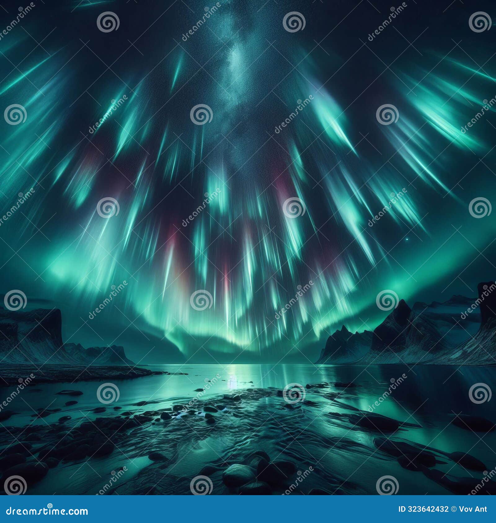58 8. aurora borealis rain - shimmering lights dance across th