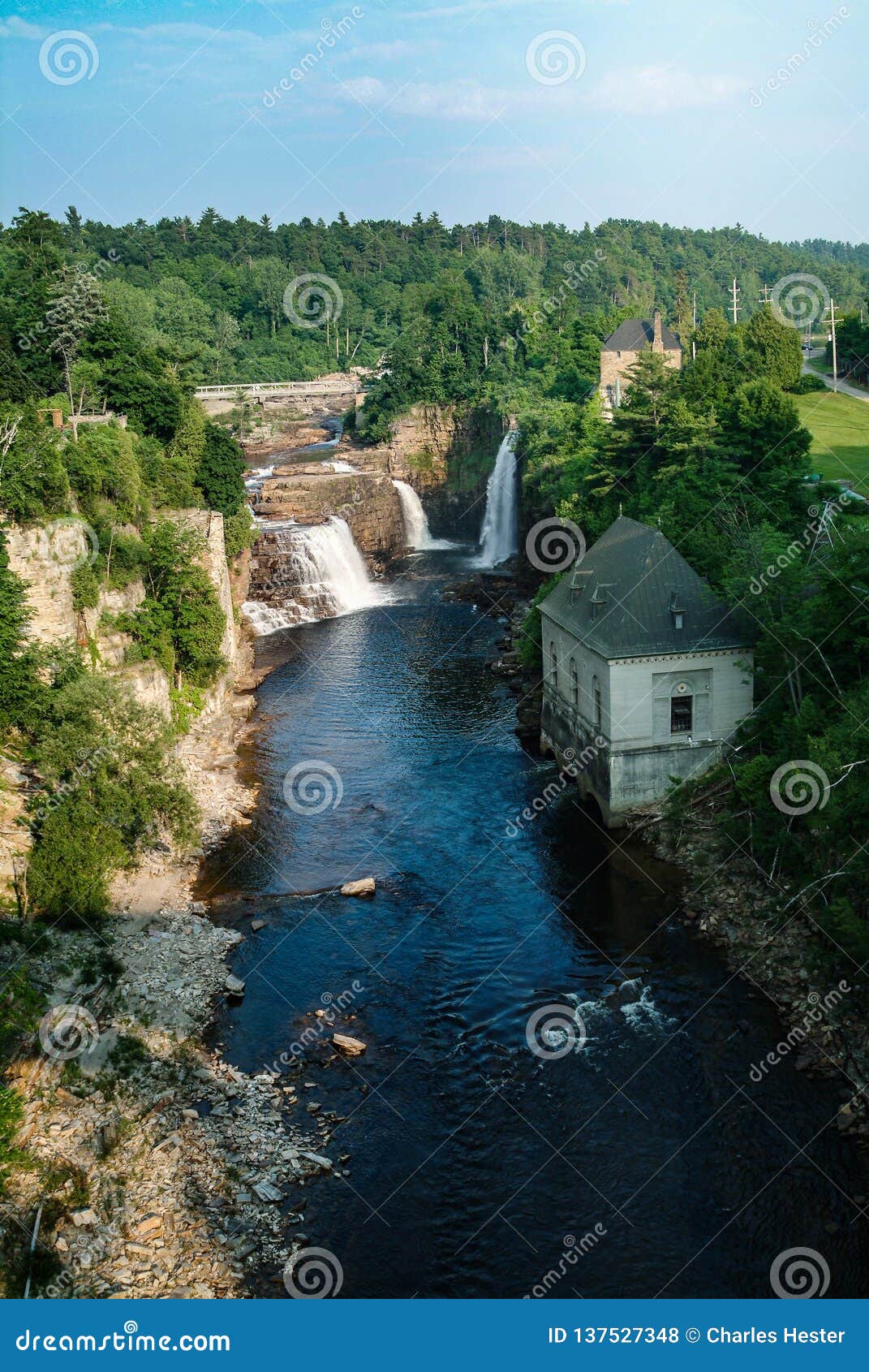 Ausable Chasm New stock photo. Image of north, power 137527348