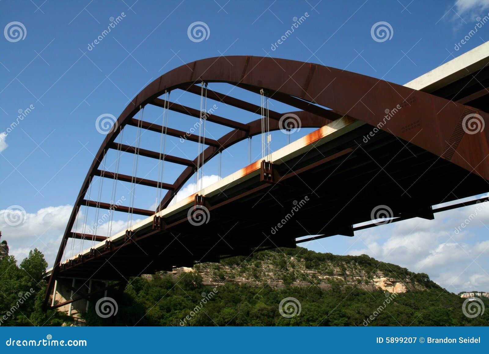 Austin 360 Bridge stock image. Image of rust, texas, suspenstion - 5899207