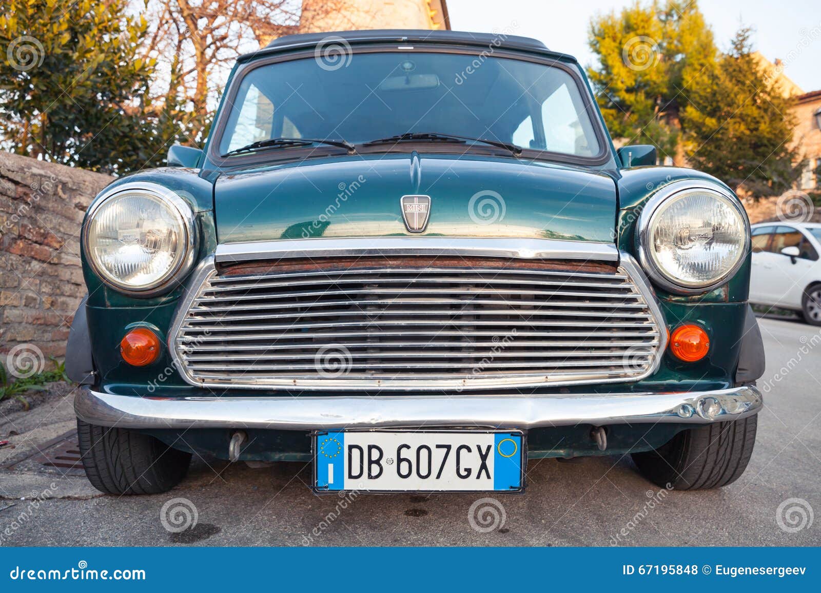 Austin Mini Cooper Mk III Front View Editorial Stock Photo - Image of ...
