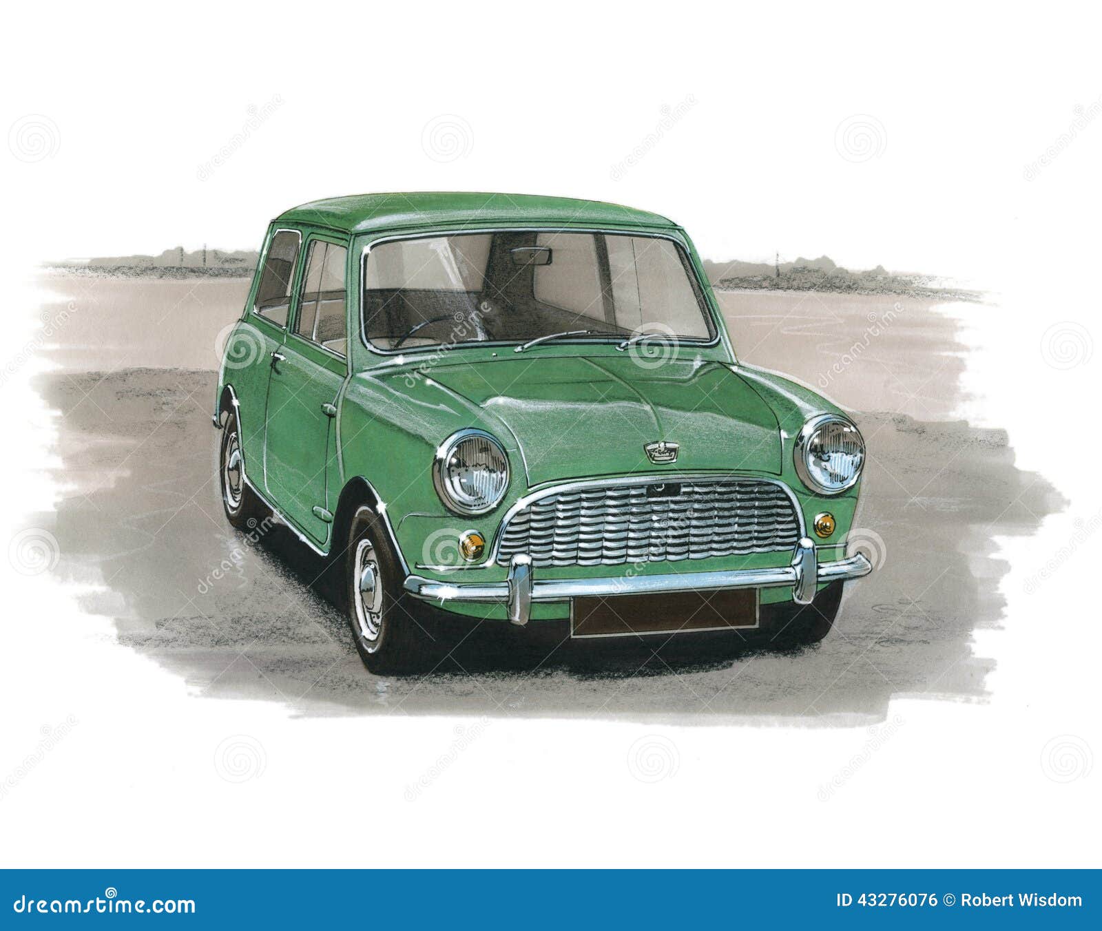 Mini Car Classic Vector Black And White. Mini Cooper | CartoonDealer ...