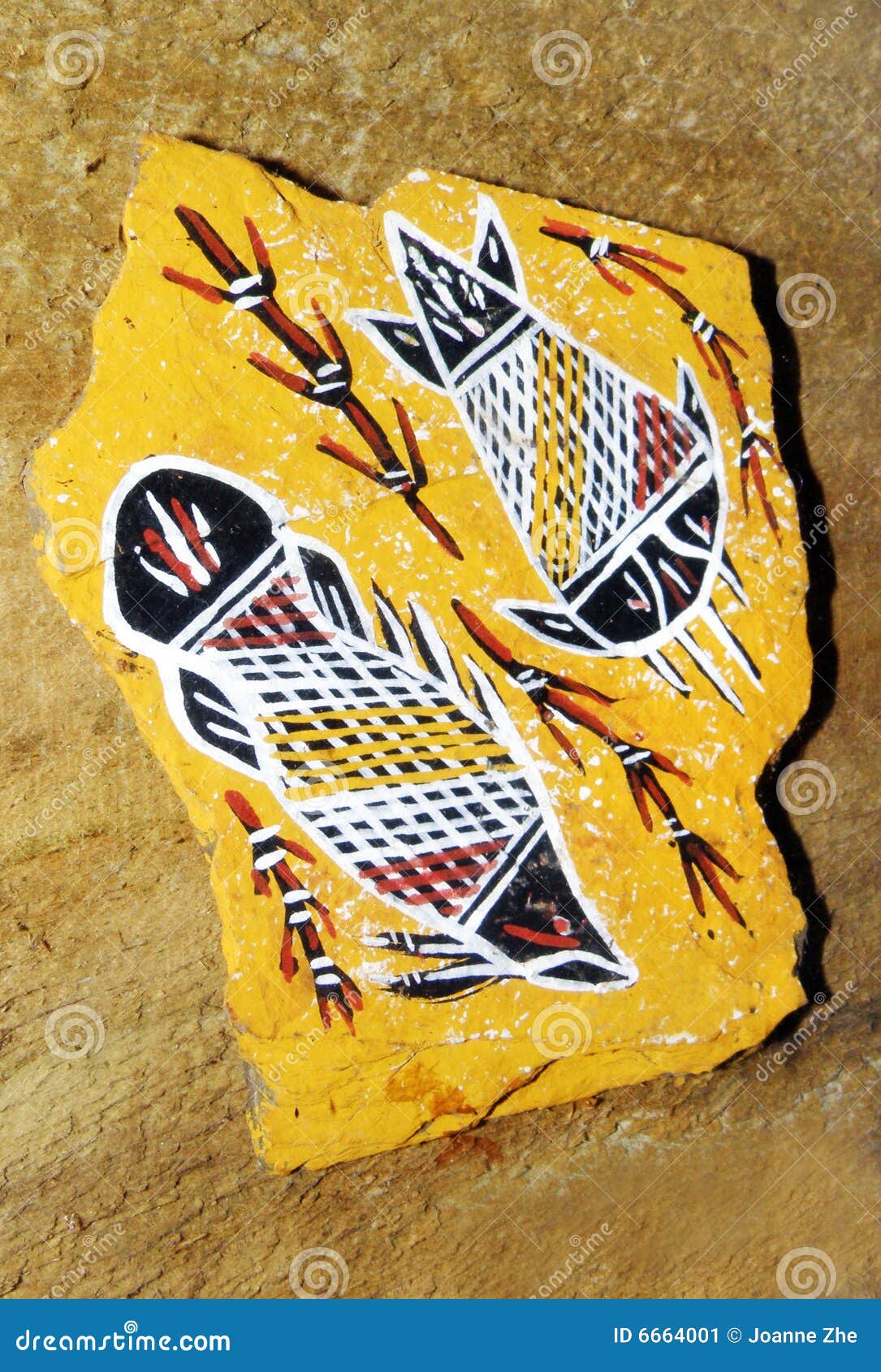 Australia Aboriginal Art Stock Image - Image: 6664001